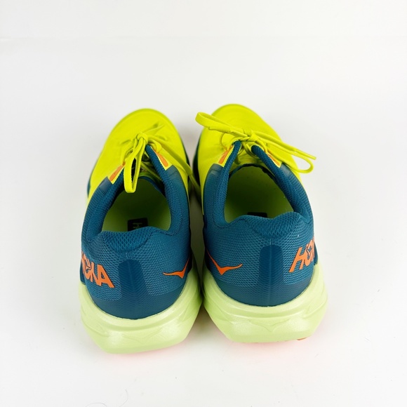 Hoka One One Zinal Evening Primrose Blue Coral Trail Running Sneakers 11.5D Mens - Picture 10 of 16